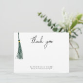 Graduation Merci Green Tassel (Debout devant)