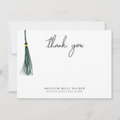 Graduation Merci Green Tassel (Devant)