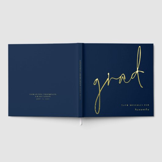 Graduation minimaliste moderne Script Grad Graduat (Complet)
