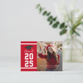 Graduation Moderne 2025 Photo Grad Faire-part (Debout devant)