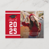 Graduation Moderne 2025 Photo Grad Faire-part (Devant)