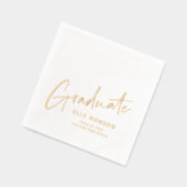 Graduation moderne avec lettres manuscrites (Gauche)