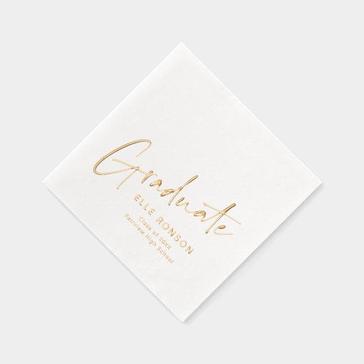 Graduation moderne avec lettres manuscrites (Droite)