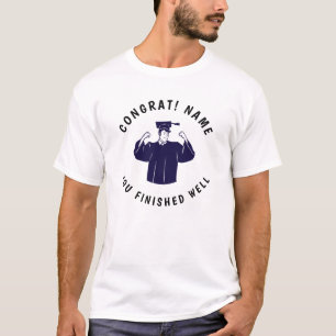Graduation moderne personnalisée TShirts