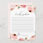 Graduation Mots de sagesse Conseils Cartes (Devant / Derrière)