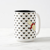 Graduation Mug personnalisé (Devant droit)