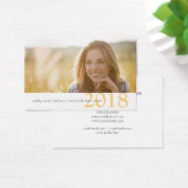 Graduation Nom Cartes Classe moderne de l'année (Bureau)