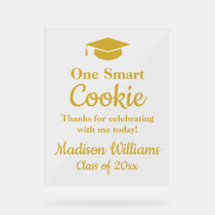 Graduation One Smart Cookie To go Grad Treat Favor