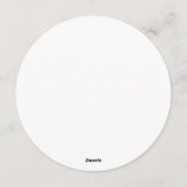 Graduation Online Invitation QR Code 2026 Kaart (Achterkant)