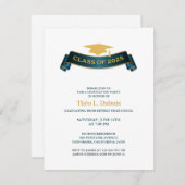 Graduation Party Class of 2025 Uitnodiging (Voorkant / Achterkant)