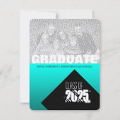 Graduation Party Classe de 2018 Custom Invitation  (Devant)