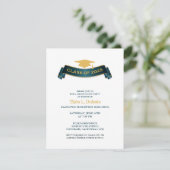 Graduation Party Classe de 2025 Invitation (Debout devant)