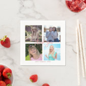 Graduation Party Custom Photo Collage Servet (Insitu)