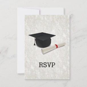 Graduation Party Diploma  RSVP Antwoord