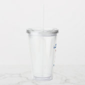 Graduation Party Favor Guy Boy Afstuderen Acryl Drinkbeker (Rechts)