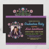 Graduation Party Fiesta Mexican Photo Afstuderen Kaart (Voorkant / Achterkant)