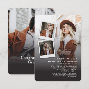 Graduation Party Fotocollage Afstudeerder 2024 Kaart