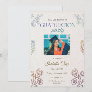 Graduation Party Invitation