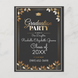 Graduation Party Invitation Briefkaart