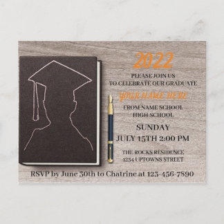 Graduation Party Invitation Briefkaart