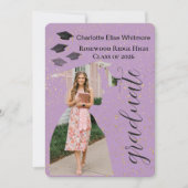 Graduation Party Invitation Card (Devant)