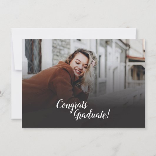 Graduation Party Invitation Photo Collage Script (Dos)