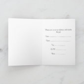 Graduation party Invitation pour jumeaux (Intérieur)