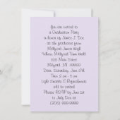  Graduation Party Invitations Rozen Dolls Kaart (Achterkant)