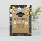 Graduation Party Kaart (Staand voorkant)