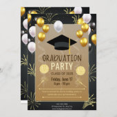 Graduation Party Kaart (Voorkant / Achterkant)