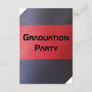 Graduation party kaart
