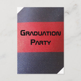 Graduation party kaart