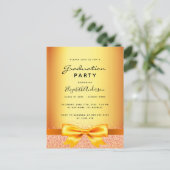 Graduation party or Bow élégante invitation (Debout devant)