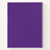 Graduation Party Purple Guest Conseil Livre modern (Dos)