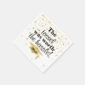 Graduation Party Tassel Worth of the Hassle Servet (Hoek)