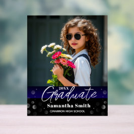 Graduation Party Welcome Table Acrylic Sign Acryl Bord