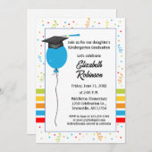 Graduation Pary Invitation de la maternelle (Devant / Derrière)