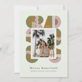 Graduation photo announcement card 2026 invitation (Devant)