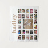 Graduation Photo Collage Tapisserie (Devant)