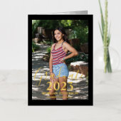 Graduation Photo Foil Invitation (Recto)