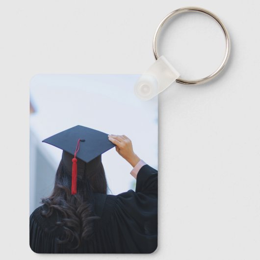 Graduation Photo Keychain (Achterkant)