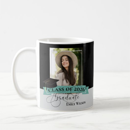 Graduation Photo Mug – Class of 2026 (Gauche)