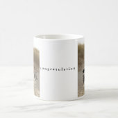 Graduation Photo Mug Personalized - Congratulation (Centre)