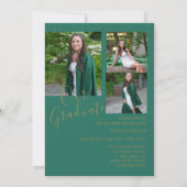 Graduation Photo Party Invitation (Devant)