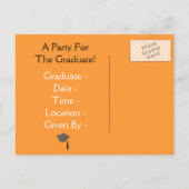 Graduation Photo Party Invitation Tempalte (Dos)