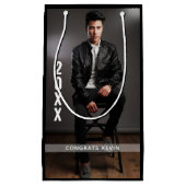 Graduation Photo personnalisée Petit sac cadeau (Devant)