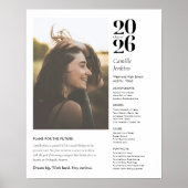 Graduation Photo Poster Class of 2026 (Voorkant)