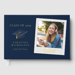 Graduation Photo Script Gold Foil Party