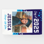 Graduation Photo Vinyl Bannière Décoration (Horizontal)