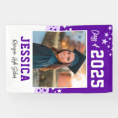 Graduation Photo Vinyl Bannière Décoration (Horizontal)